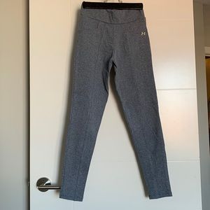 Gray Elastic Leggings